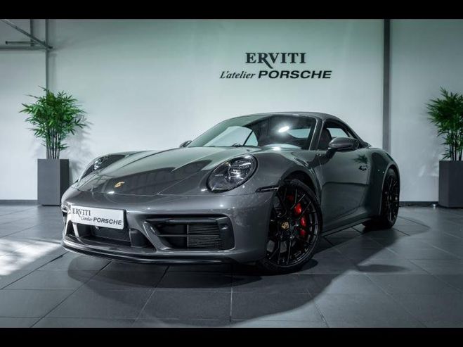 Porsche 911 Cabriolet 3.0 480ch GTS PDK Gris Quartz M�tallis� de 2023
