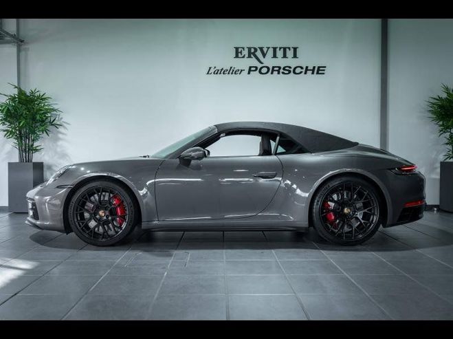 Porsche 911 Cabriolet 3.0 480ch GTS PDK Gris Quartz M�tallis� de 2023