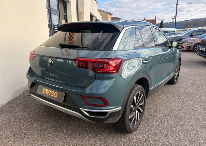 Volkswagen T Roc 1.5 tsi 150ch style exclusive dsg7 entre Bleu de 2022