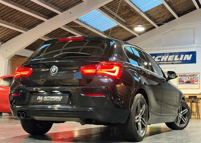 BMW Serie 1 125i Sport Line 2.0L 224 ch 28 600 kms c Noir de 2017