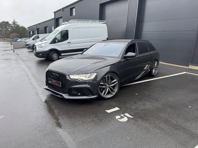 Audi A6 IV (C7) 3.0 BiTDI 313ch S line quattro T GRIS F de 2012