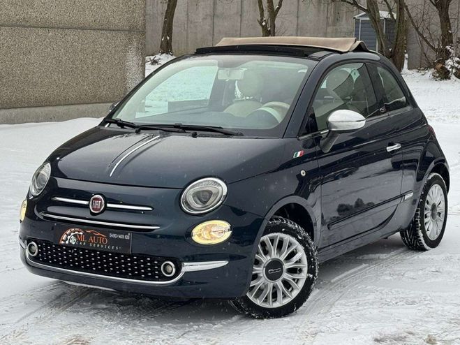 Fiat 500 C 1.2i Faible Km Boite Auto Gps Full Car Bleu M�tallis� de 
