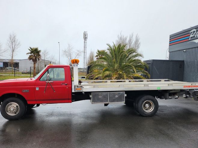 Ford F450 d�panneuse Rouge de 1990