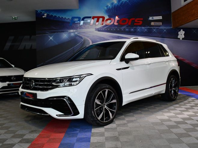 Volkswagen Tiguan R-Line 2.0 TDI 200 DSG 4Motion GPS Virtu Blanc de 2021