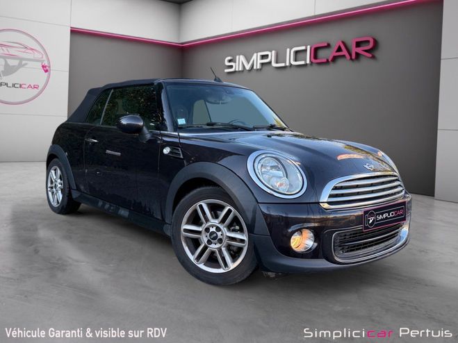 Mini One 95 CV cabriolet tr�s bon �tat clim auto  Noir de 2015