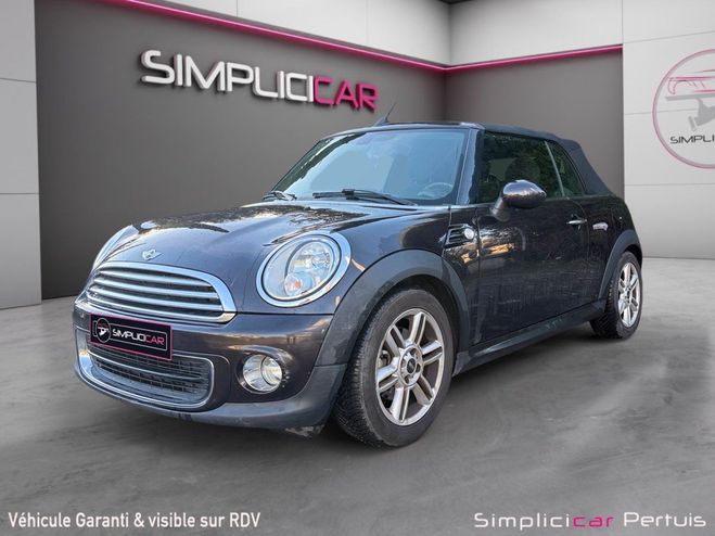Mini One 95 CV cabriolet tr�s bon �tat clim auto  Noir de 2015