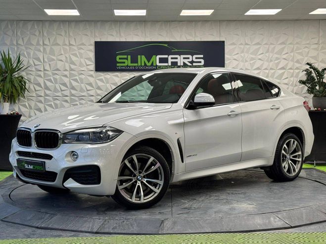 BMW X6 II (F16) xDrive 30dA 258ch M Sport BLANC de 2015