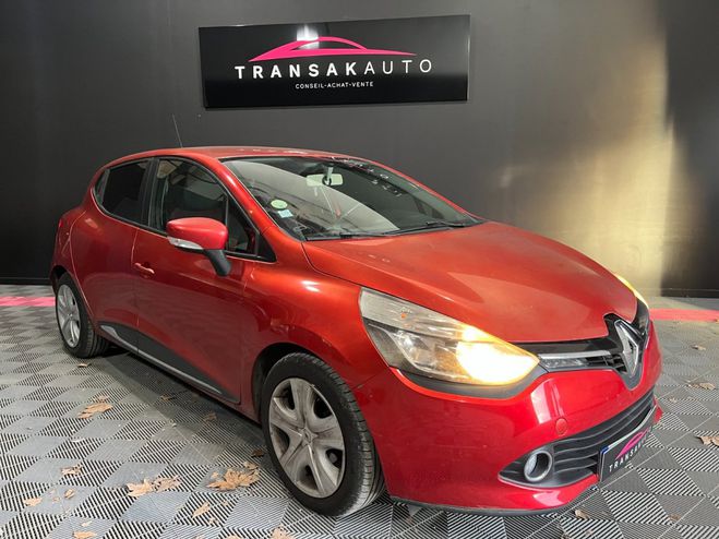 Renault Clio IV dCi 90 Energy eco2 Intens 90g - SUIVI Rouge de 2013