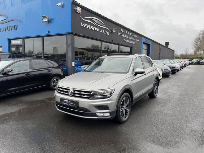 Volkswagen Tiguan 2.0 TDi 150 CARAT GPS TOIT PANO LED CROC GRIS F de 2016
