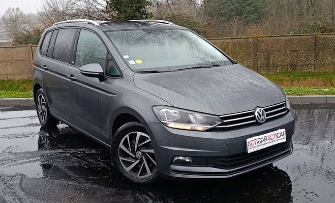 Volkswagen Touran III 1.6 TDI 115 CONNECT BV6. 7 PLACES Gris Anthracite M�tallis� de 2019