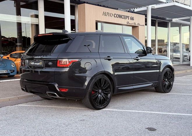 Land rover Range Rover Sport 4.4 SDV8 340Ch AUTOBIOGRAPHY Noir de 2018