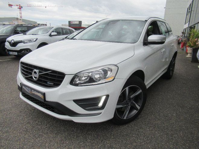 Volvo XC60 D4 181 ch 4X4 R-Design Geartronic A Blanc de 2014