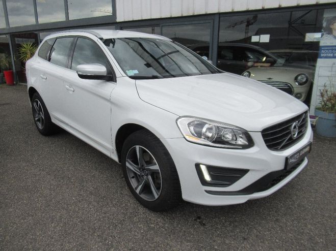 Volvo XC60 D4 181 ch 4X4 R-Design Geartronic A Blanc de 2014