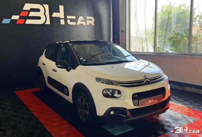 Citroen C3 GENERATION-III 1.2 PURETECH 110 SHINE EA Blanc de 2017