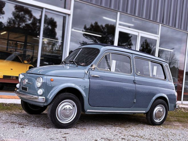 Fiat 500  bleu de 1967