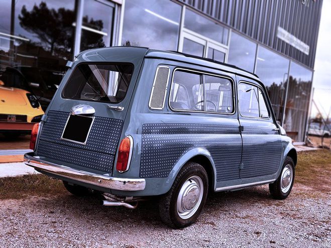 Fiat 500  bleu de 1967