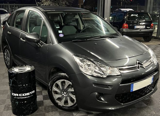 Citroen C3 II 1.0 68 Cv 5 PORTES CLIMATISATION 59 3 Gris de 2016