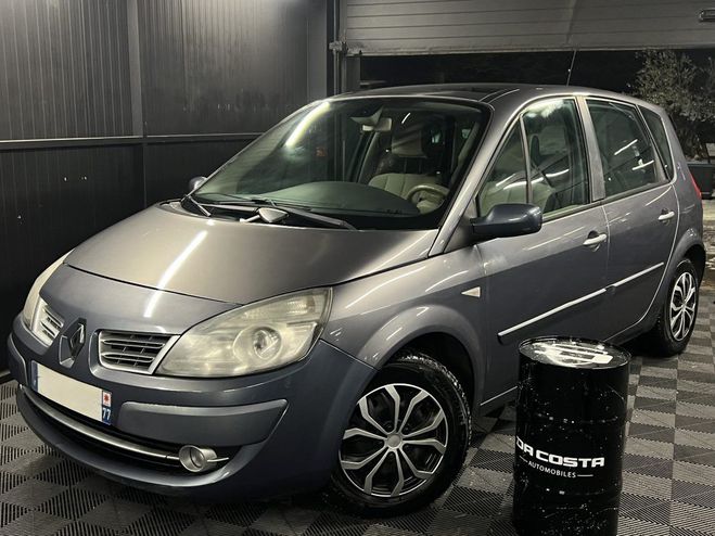 Renault Scenic II PHASE 2 1.5 DCI 106 Cv 1ERE MAIN / TO Gris de 2009