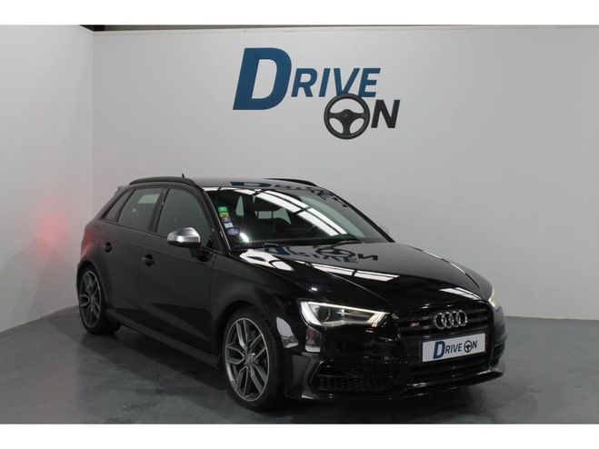 Audi S3 SPORTBACK Quattro 2.0 TFSI - 300 - BV S- NOIR de 2015