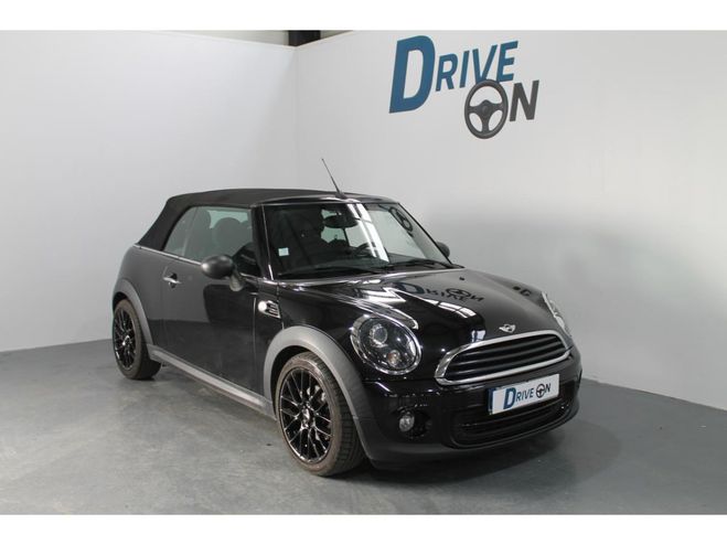 Mini Cabrio Cabriolet 1.6i - 98 R57 LCI One PHASE 2 NOIR de 2014