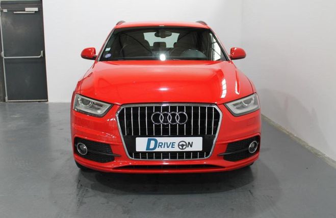 Audi Q3 Quattro 2.0 TFSI - 170 S-Line ROUGE FONCE de 2014