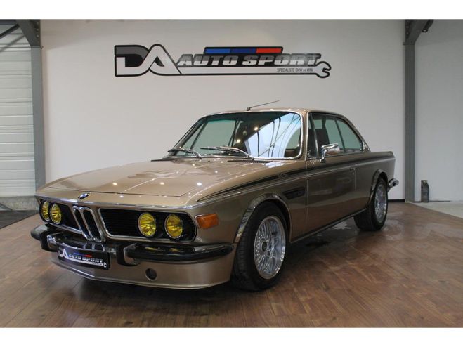 BMW 3.0 CS E9 CSI - 200ch - Look CSL CHAMPAGNE de 1972