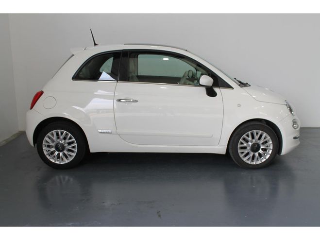Fiat 500 1.2i - 69 BERLINE Lounge PHASE 2 BLANC de 2016