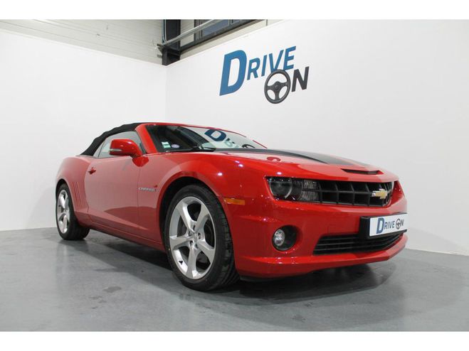 Chevrolet Camaro Cabriolet 6.2 V8 - 432 ch - 2012 ROUGE FONCE de 2012
