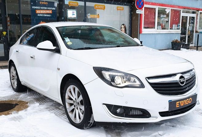 Opel Insignia 1.6 cdti 136ch cosmo pack bva siege elec Blanc de 2016