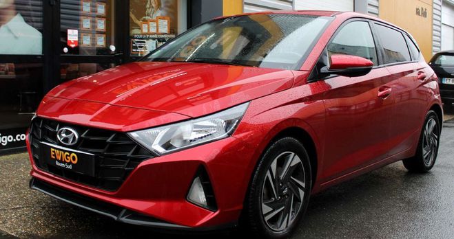 Hyundai I20 1.2 85 ch intuitive Rouge de 2021