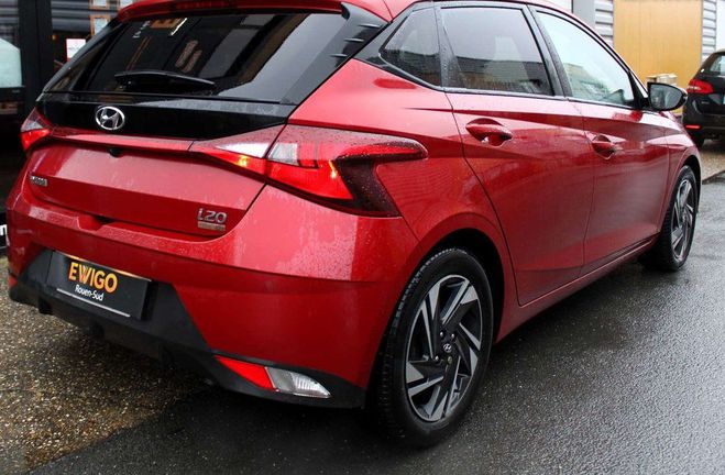 Hyundai I20 1.2 85 ch intuitive Rouge de 2021