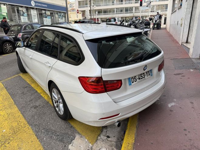 BMW Serie 3 TOURING (F31) 316D 116CH LOUNGE Blanc de 2015