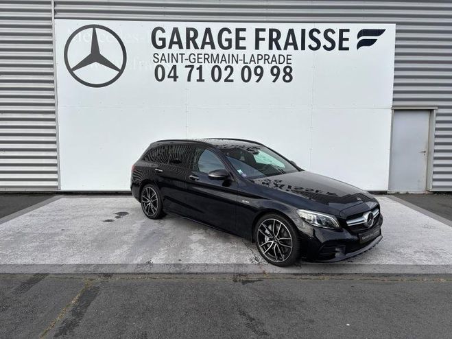 Mercedes Classe C Break 43 AMG 390ch 4Matic Speedshift TCT Noir Obsidienne de 2019