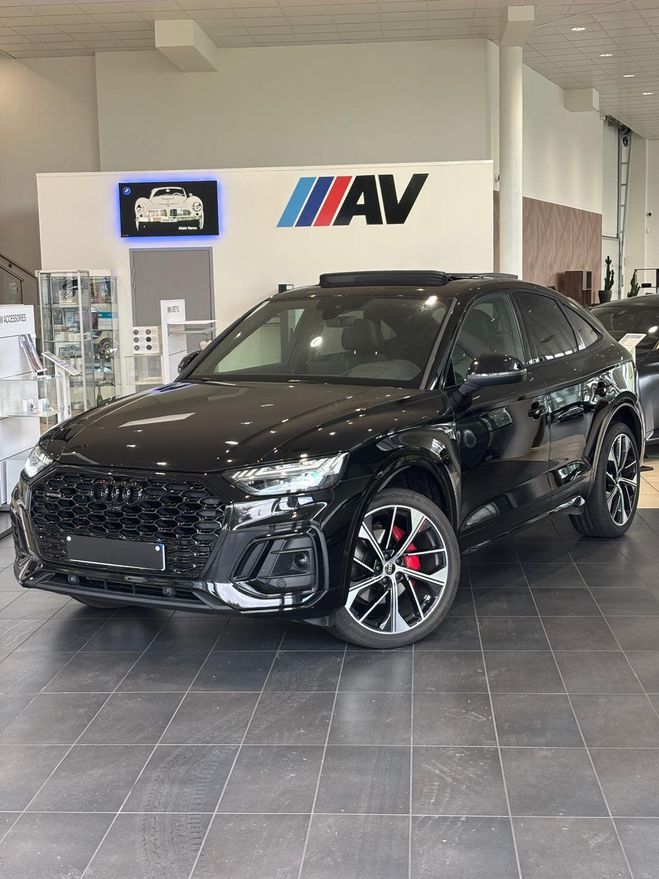 Cliquer pour voir la photo suivante Audi Q5 Sportback Sline 204CH Quattro BVA 590 eu Noir de 2024