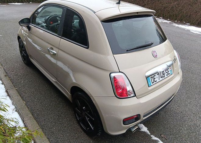 Fiat 500 Belle pack 2014 69ch tbe revise reprise Beige de 2014