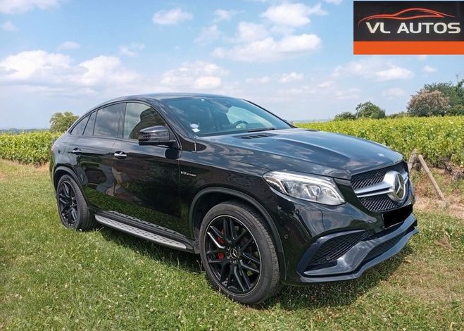 Mercedes GLE Coup� 63 AMG S 585 cv V8 Bi Turbo Ann�e  Noir de 2017