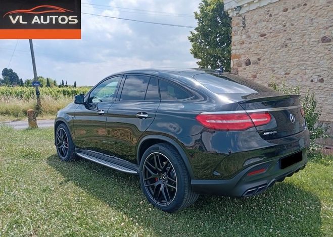 Mercedes GLE Coup� 63 AMG S 585 cv V8 Bi Turbo Ann�e  Noir de 2017