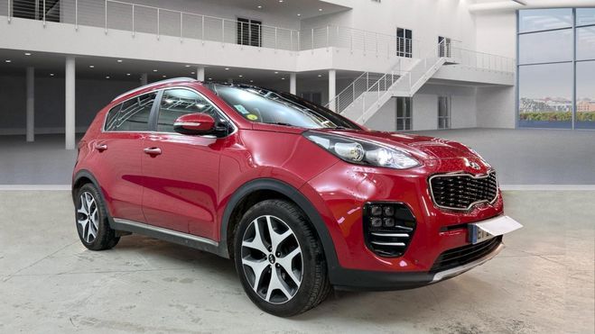 Kia Sportage 1.7 CRDI 141CH ISG GT LINE PACK PREMIUM  Rouge de 2018
