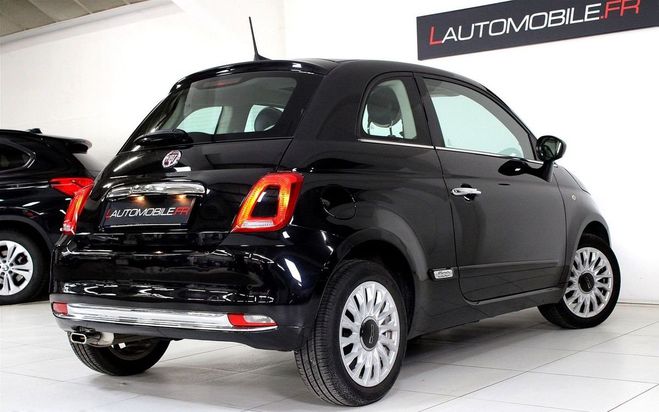 Fiat 500 1.2 8V 69CH ECO PACK LOUNGE Noir de 2020