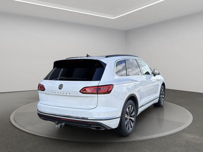 Volkswagen Touareg III 4.0 V8 TDI 421 4WD CARAT EXCLUSIVE R Blanc M�tallis� de 2020