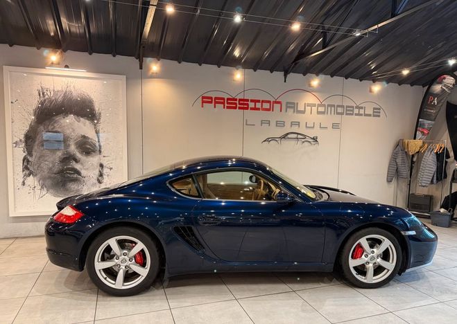 Porsche Cayman 987 S 3.4-295ch, boite manuelle, 06-2006 Bleu de 2006