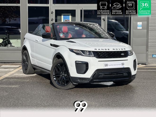 Land rover Range Rover EVOQUE Cabriolet - Black pack si�ges av  1AA - FUJI BLANC UNIE de 2017