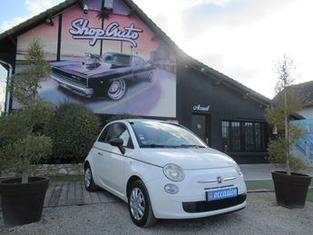  Voir d&eacute;tails -Fiat 500 1.2 69 Lounge 2010 ? Compacte, Blanche,  &agrave; Galluis (78)