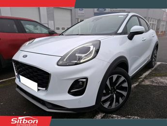  Voir d&eacute;tails -Ford Puma 1.0 Flexifuel mHEV 125 Titanium Business &agrave; Saint-�gr�ve (38)