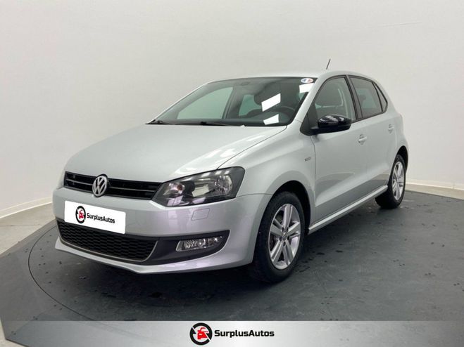 Volkswagen Polo (5) 1.2 70 Match Gris Clair de 2013