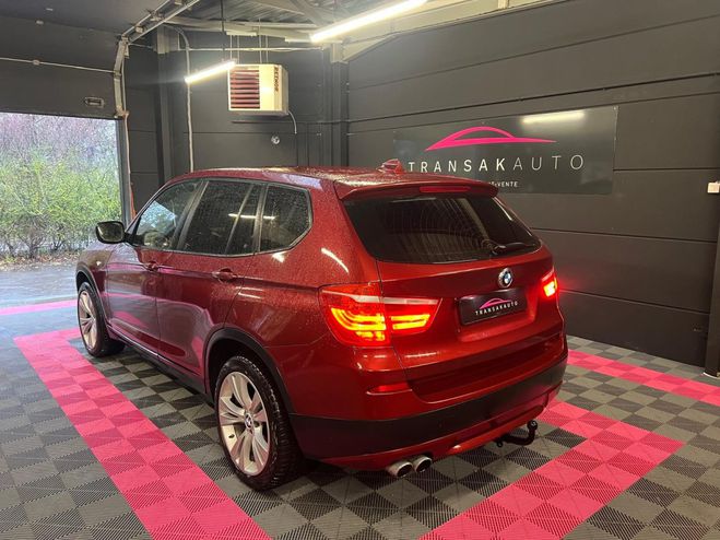 BMW X3 F25 35d 313CH / xDrive / Exclusive Stept Bordeau de 2013