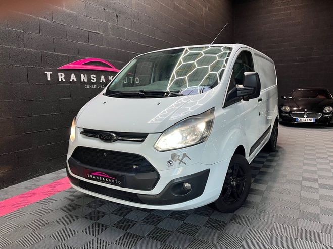 Ford Transit CUSTOM FOURGON SEMI AMEAG�E / 3 PLACES / Blanc de 2015