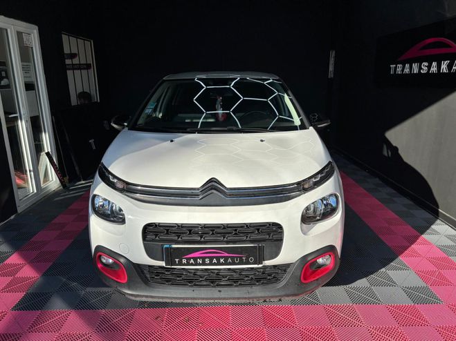 Citroen C3 PureTech 82 BVM ELLE / GPS / CAMERA DE R Blanc de 2018