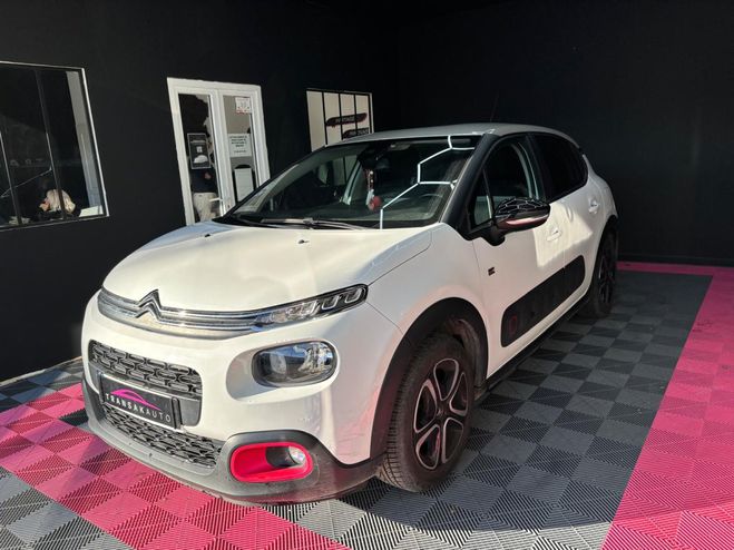Citroen C3 PureTech 82 BVM ELLE / GPS / CAMERA DE R Blanc de 2018