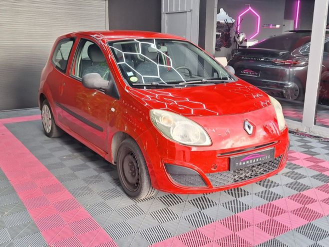 Renault Twingo II 1.2 60 ch ~ Climatisation ~ Radio CD  Rouge de 2007